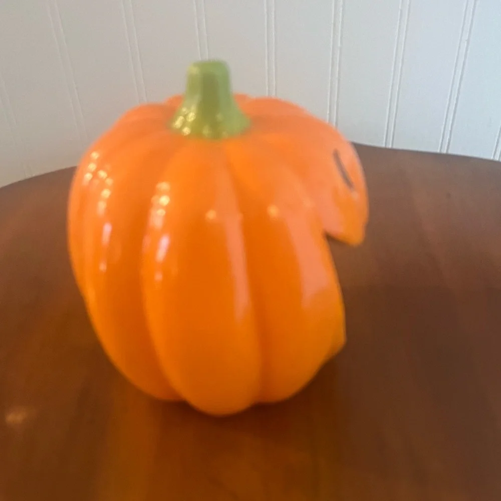 Target Friendly Jack O'Lantern Halloween Ceramic‎ Open Mouth Candy Dish